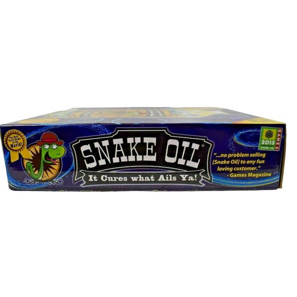 Out of the Box Snake Oil Card Party Game Mensa Select Complete - Picture 7 of 11